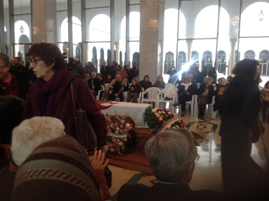 Funeral of Assia Djebar
